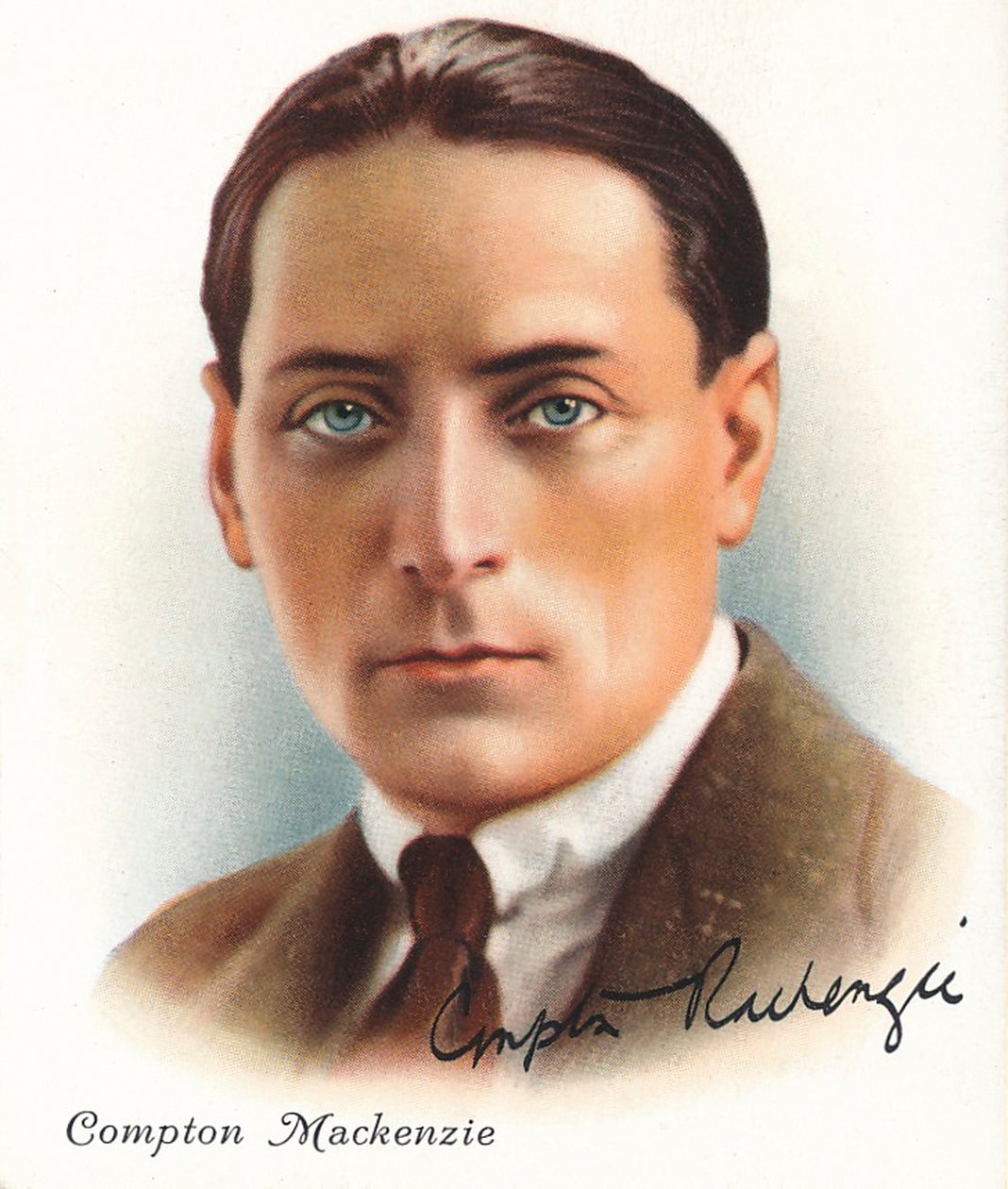 Compton Mackenzie, 1937. Artister: Okänd, WD & HO Wills. av WD and HO Wills