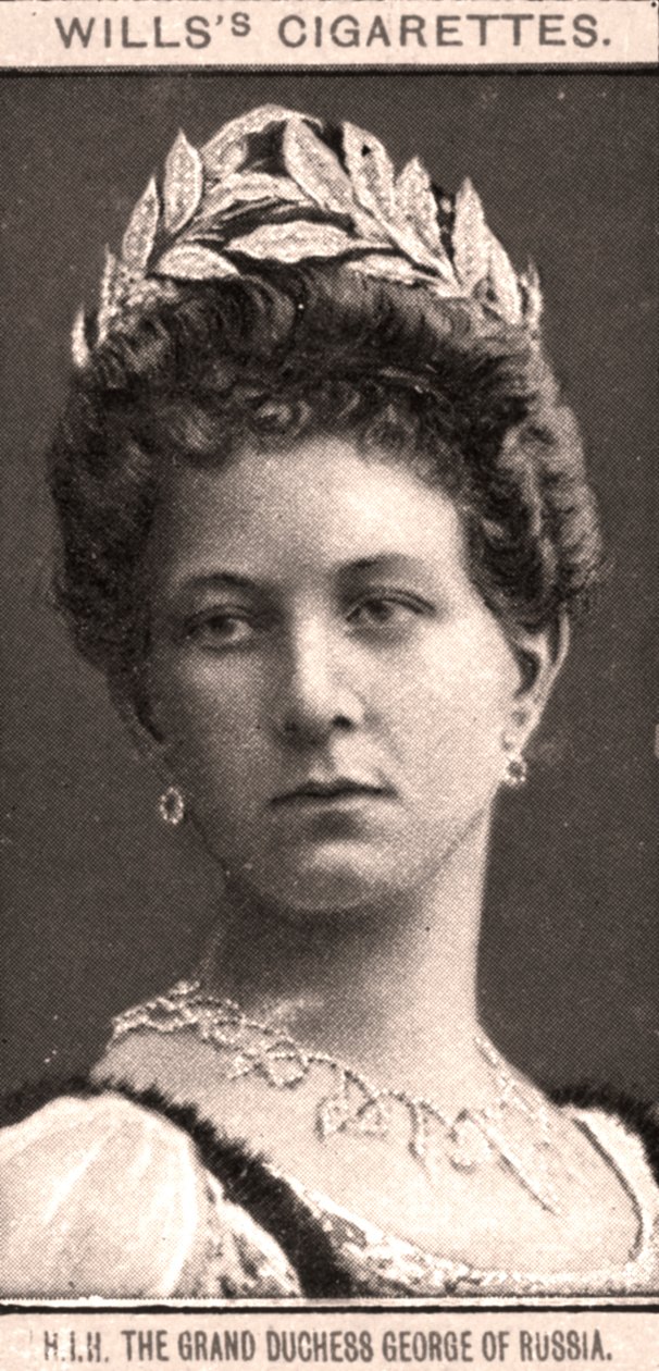 H.I.H Storhertiginnan George av Ryssland, 1908. av WD and HO Wills