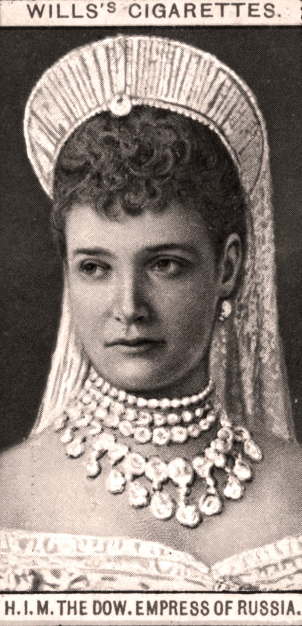 H.I.M, Dow. Kejsarinna av Ryssland, 1908. av WD and HO Wills