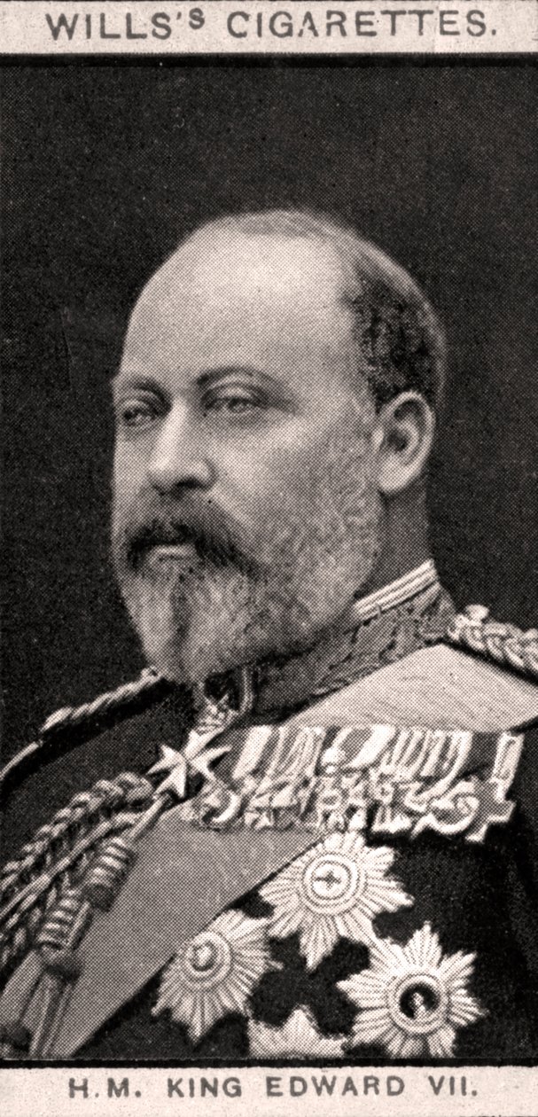 H.M kung Edward VII, 1908. av WD and HO Wills