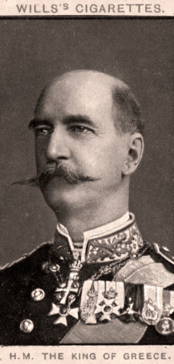 H.M. kungen av Grekland, 1908. av WD and HO Wills
