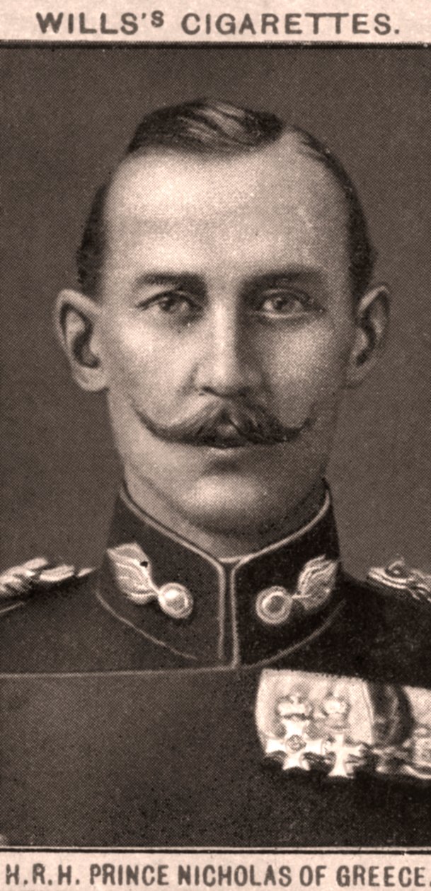H.R.H Prins Nicholas av Grekland, 1908. av WD and HO Wills