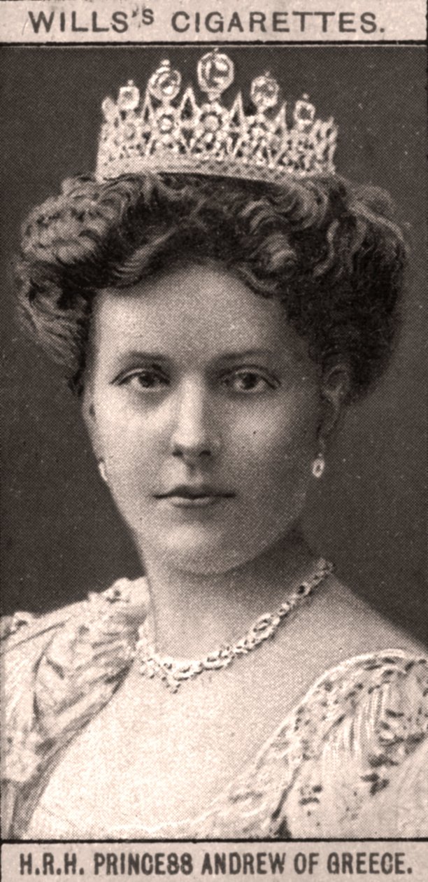 H.R.H. Prinsessan Andrew av Grekland, 1908. av WD and HO Wills