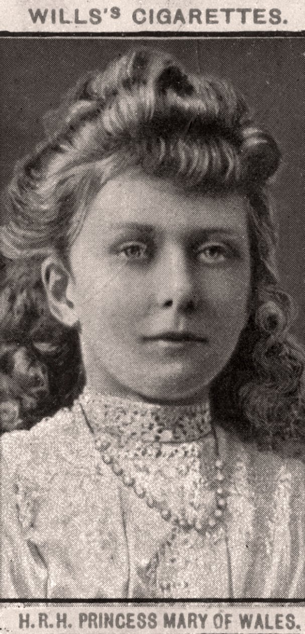 H.R.H Prinsessan Mary av Wales, 1908. av WD and HO Wills