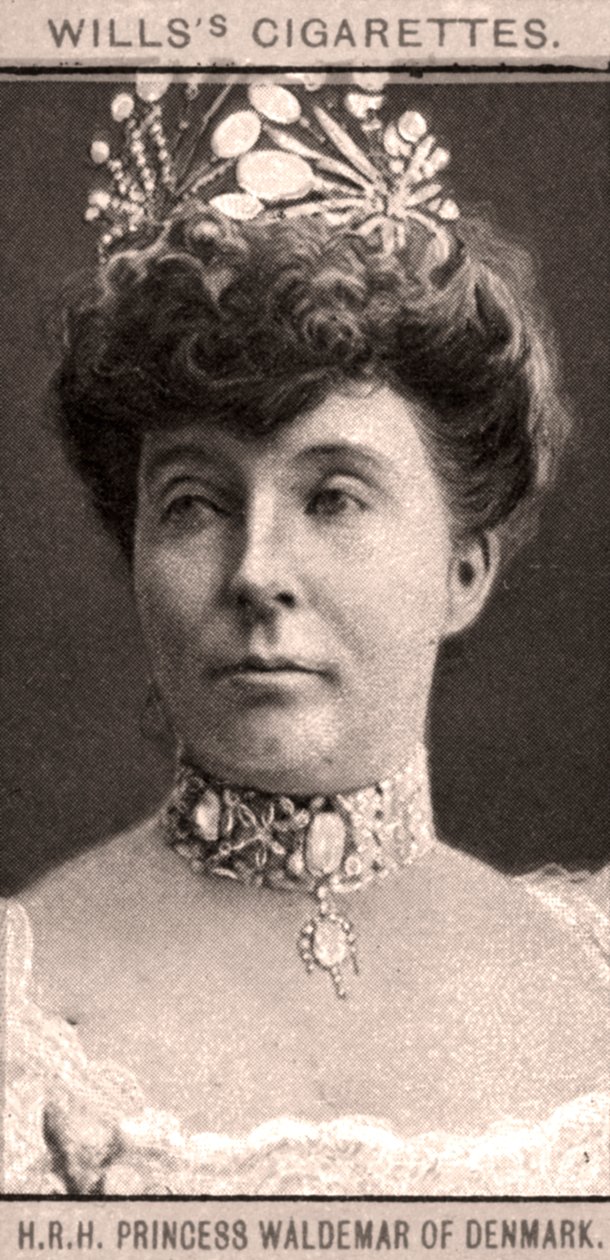 H.R.H Prinsessan Waldemar av Danmark, 1908. av WD and HO Wills
