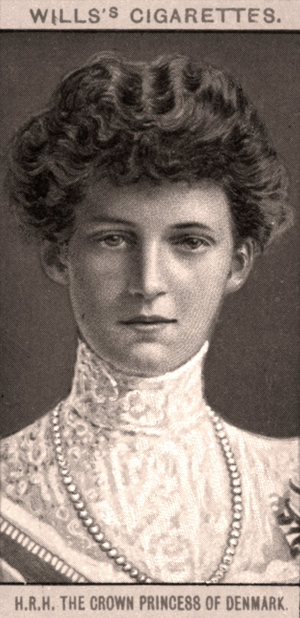 H.R.H Kronprinsessan av Danmark, 1908. av WD and HO Wills