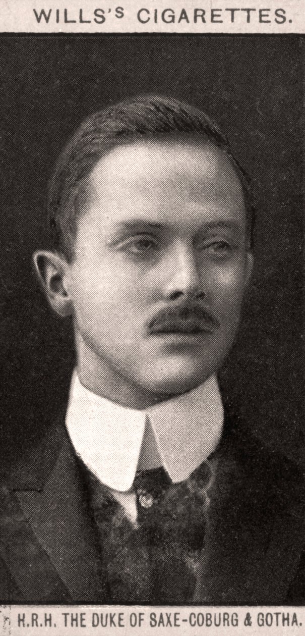 H.R.H hertigen av Sachsen-Coburg och Gotha, 1908. av WD and HO Wills