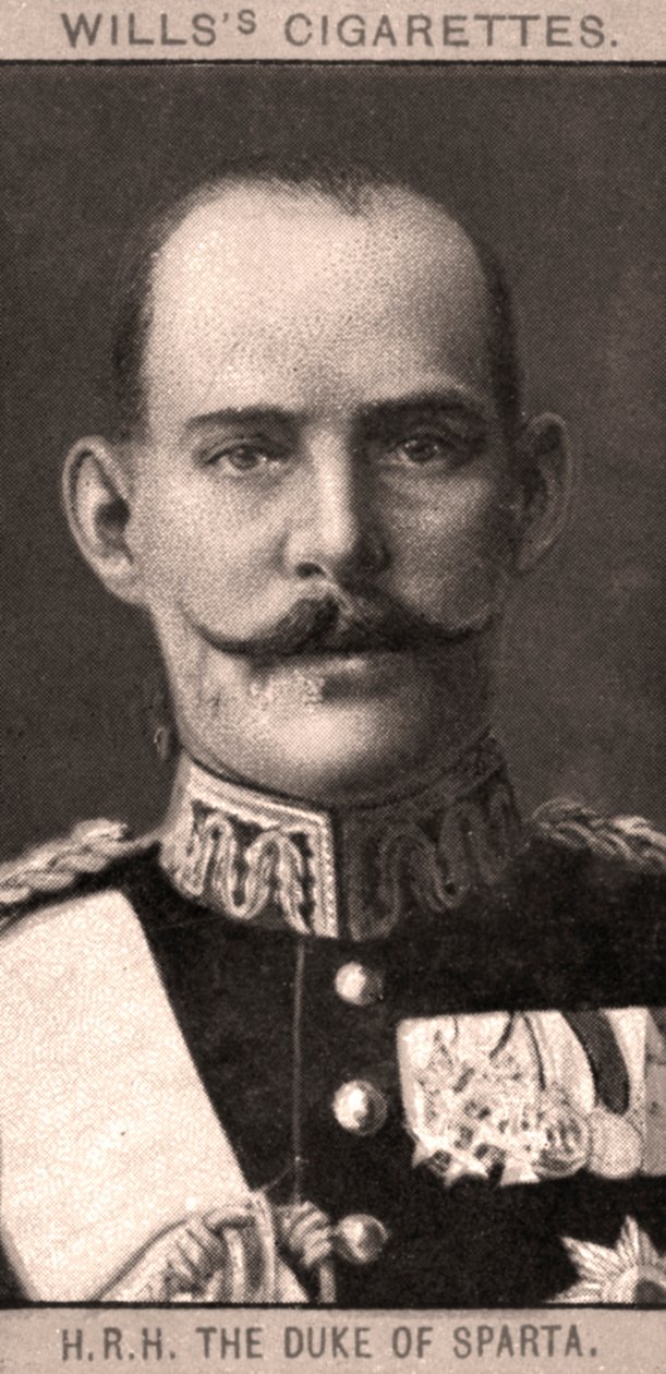 H.R.H hertigen av Sparta, 1908. av WD and HO Wills