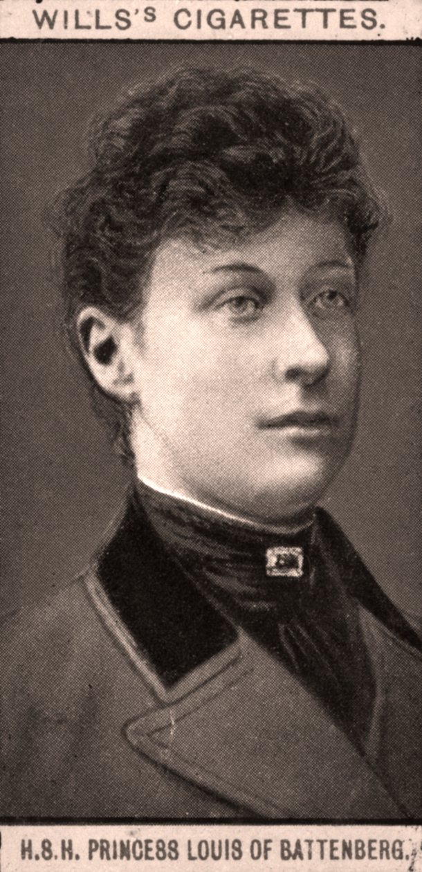 H.S.H. Prinsessan Louis av Battenberg, 1908. av WD and HO Wills
