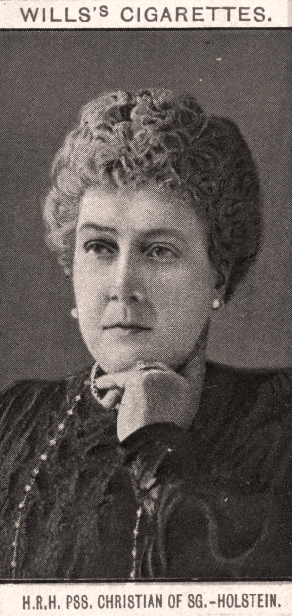 Prinsessan Christian av Schleswig-Holstein, 1908 av WD and HO Wills