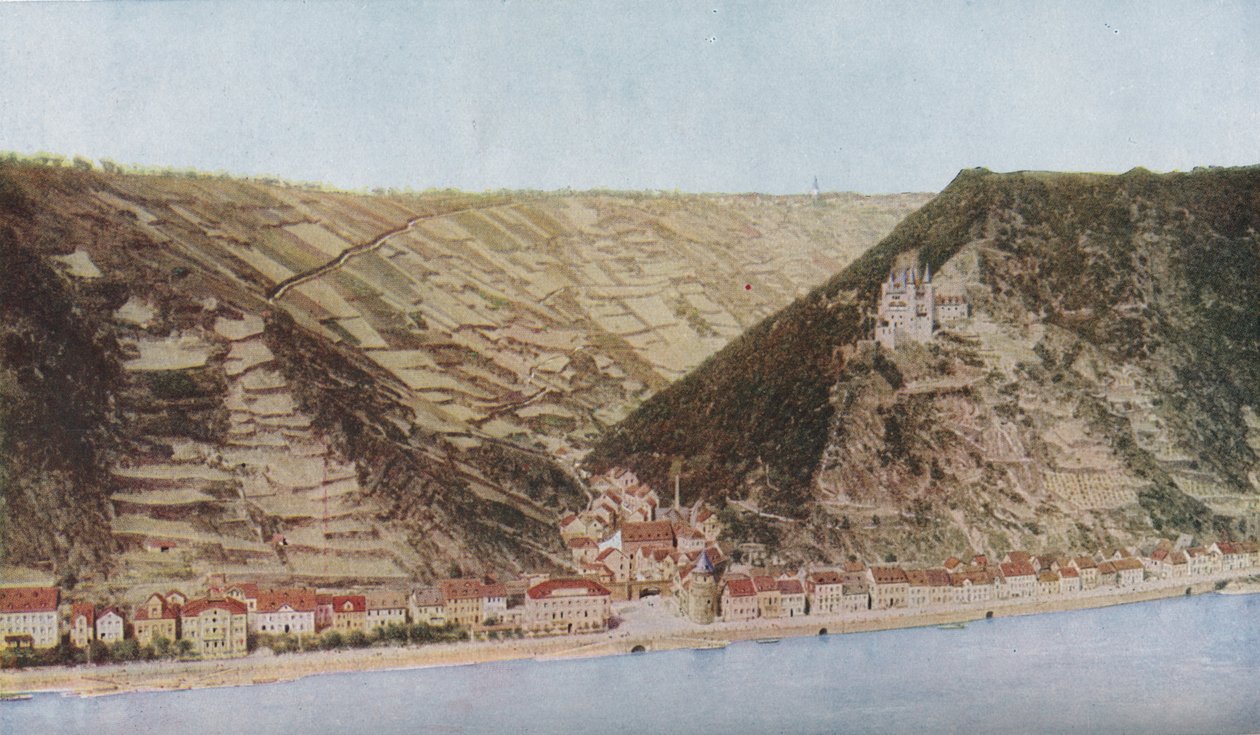 "Sydtyskland", c1930-talet av WE Bowers