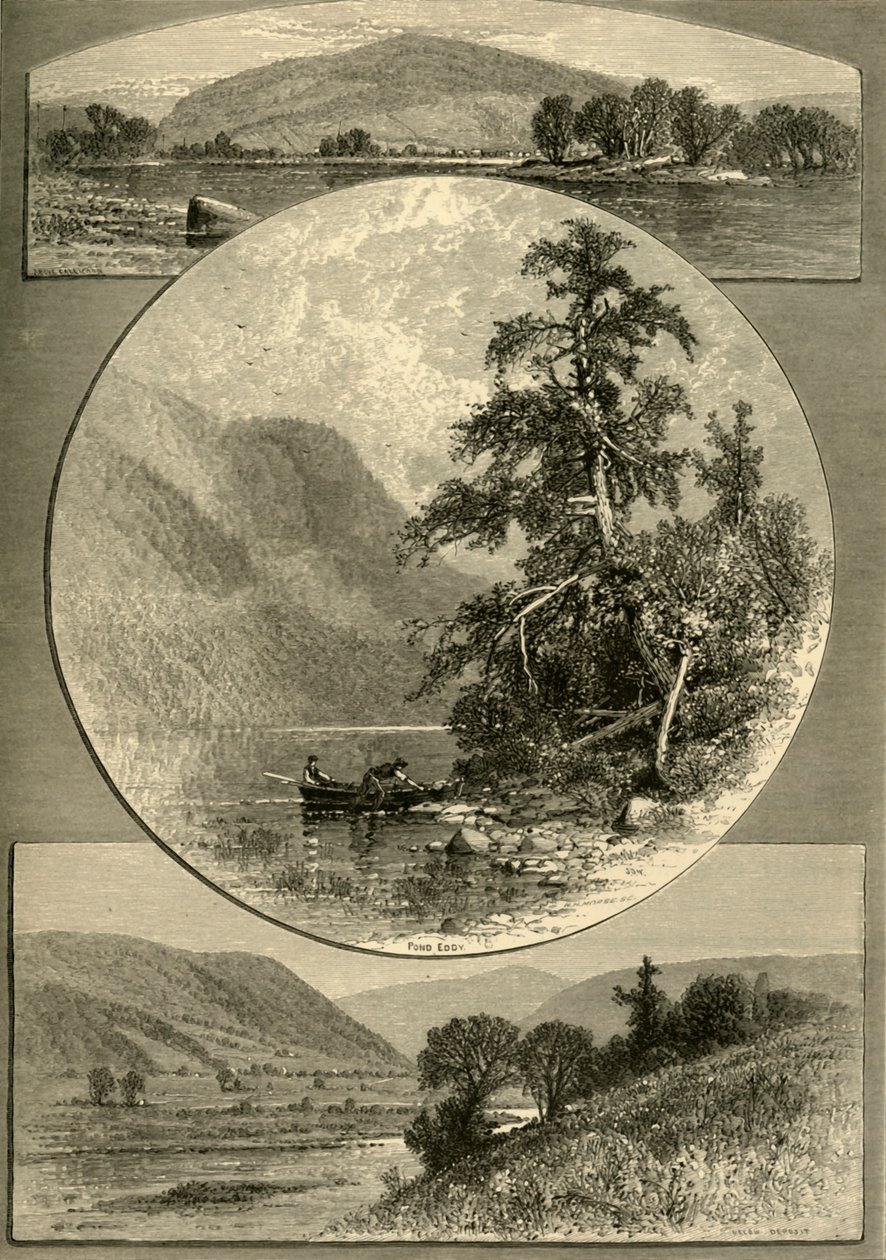 "The Upper Delaware", 1874. av W.H. Morse