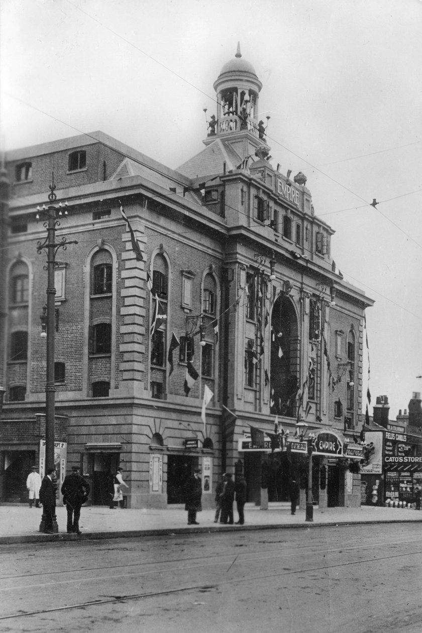 Chiswick Empire, Chiswick, London, tidigt 1900-tal. av W. F. Seymour