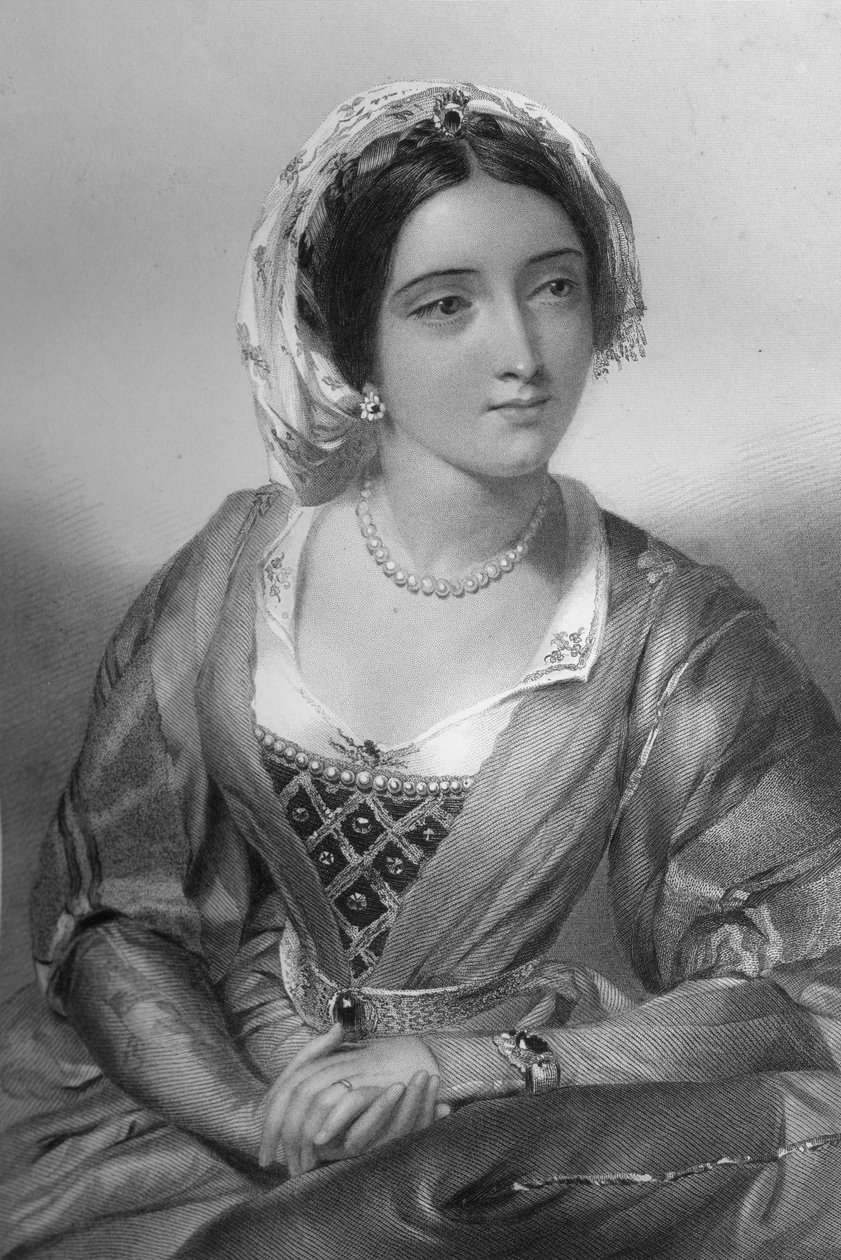 Eleanor av Kastilien 1244-1290, drottninggemål till kung Edward I, 1851. av W. H. Egleton