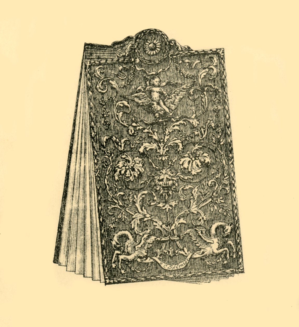 Skrivtavlor, 1690-1700, 1881. av W. Harbutt