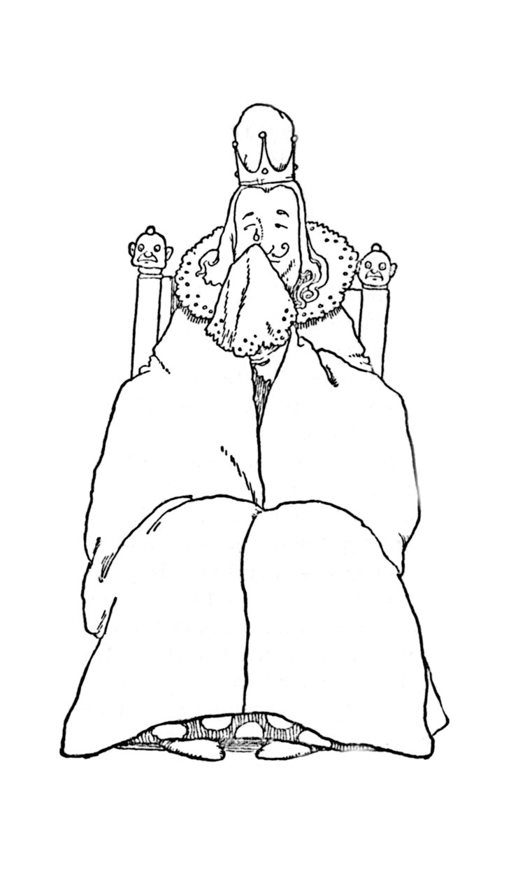 Och han grät som ett barn, c1930 av William Heath Robinson