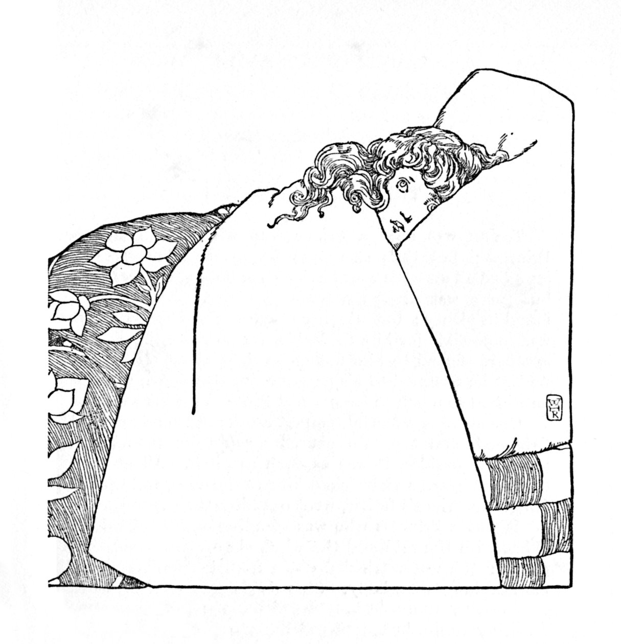 I Have Scarcely Closed My Eyes the Whole Night Through, c1930 av William Heath Robinson