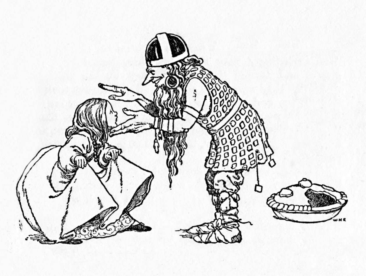 Jag kommer att ha dig som fru, c1930 av William Heath Robinson