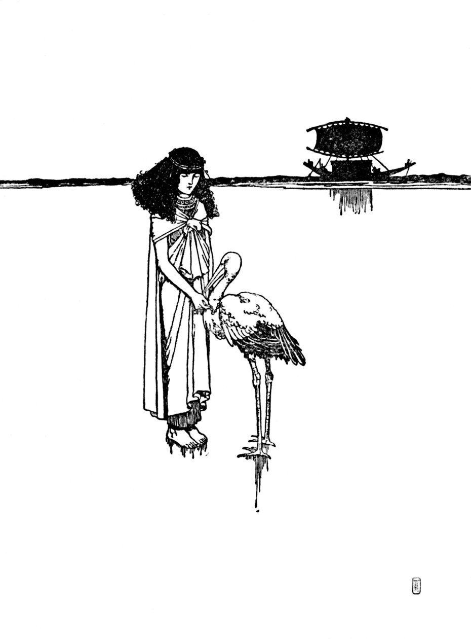 Placerade The Golden Circuit Around His Neck, c1930 av William Heath Robinson
