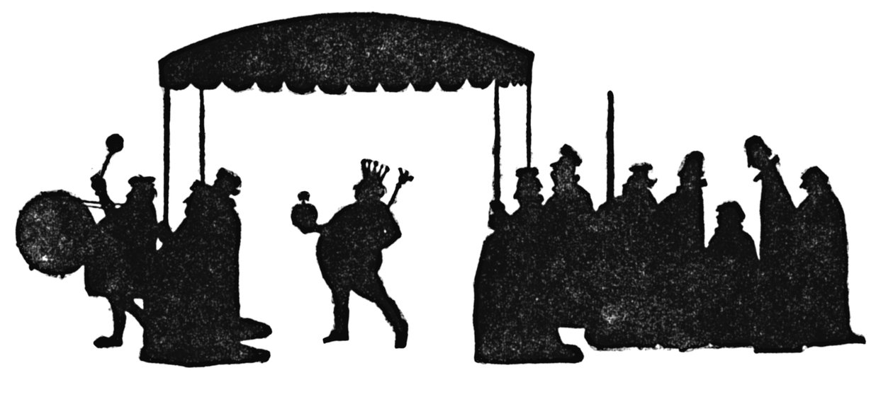 Så nu gick kejsaren under sitt höga tak, c1930 av William Heath Robinson