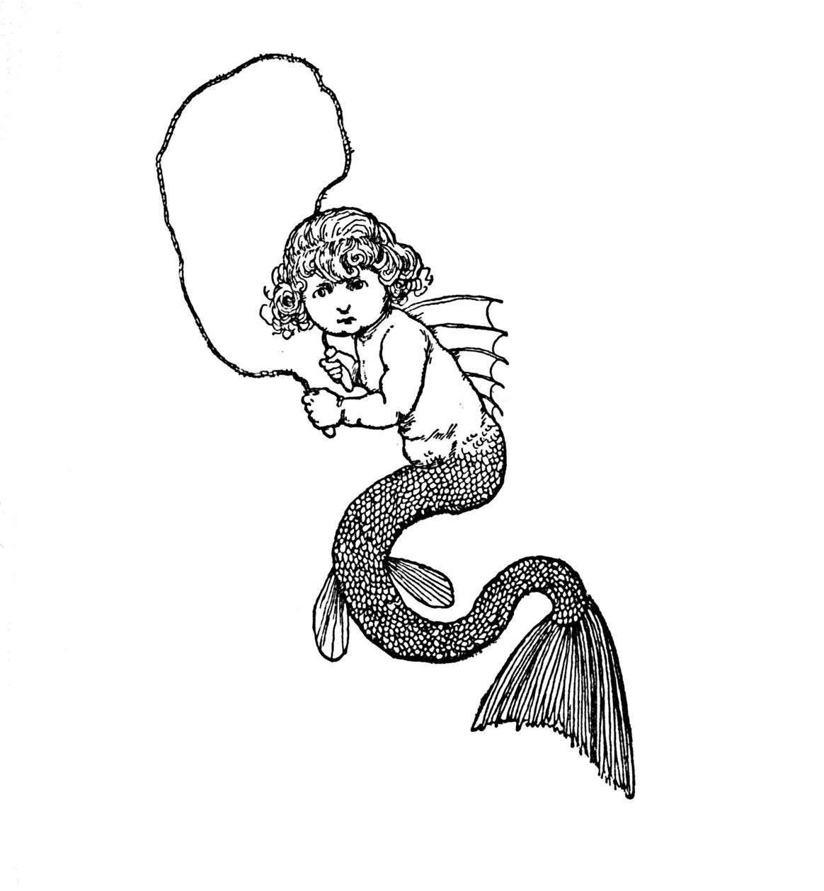 Den yngsta var den vackraste, c1930 av William Heath Robinson