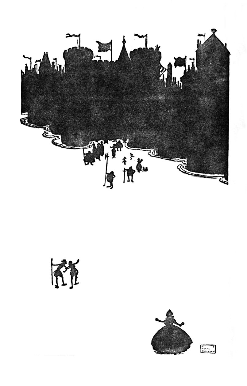Två skurkar som kallar sig vävare gjorde sitt framträdande, c1930 av William Heath Robinson
