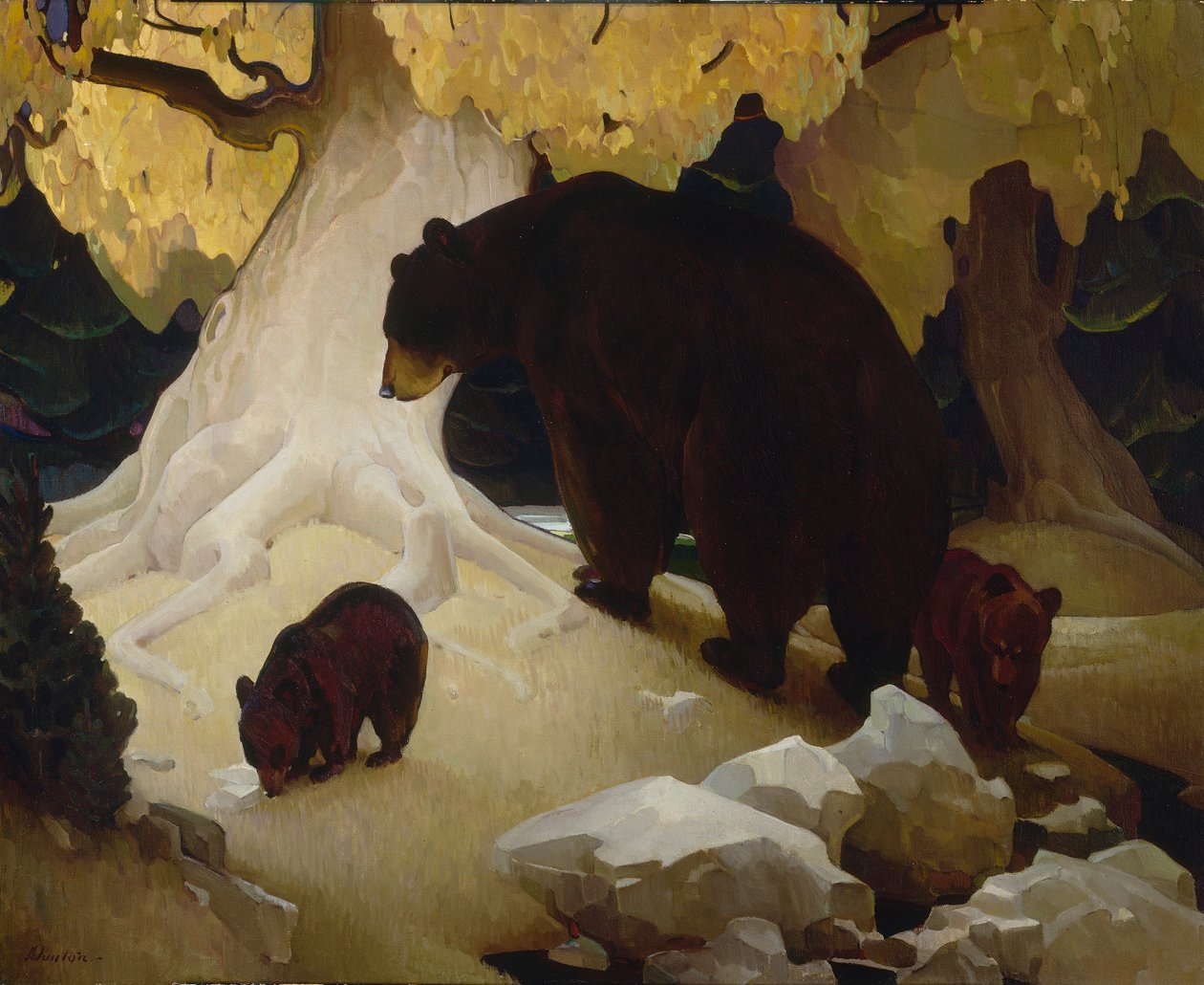 Hösten i Foothills av W. Herbert Dunton