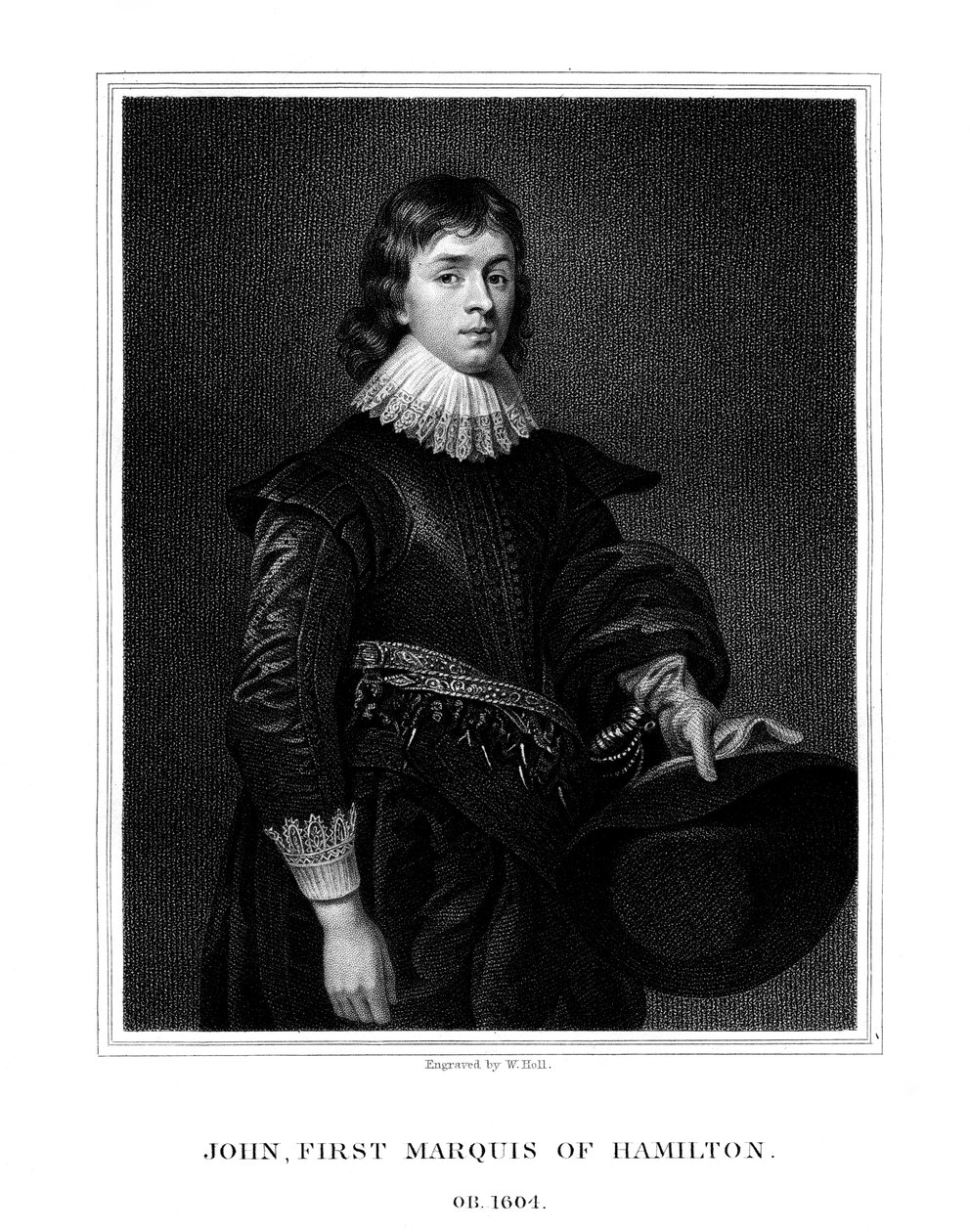 John Hamilton, 1:a markis av Hamilton, 1825. av W. Holl