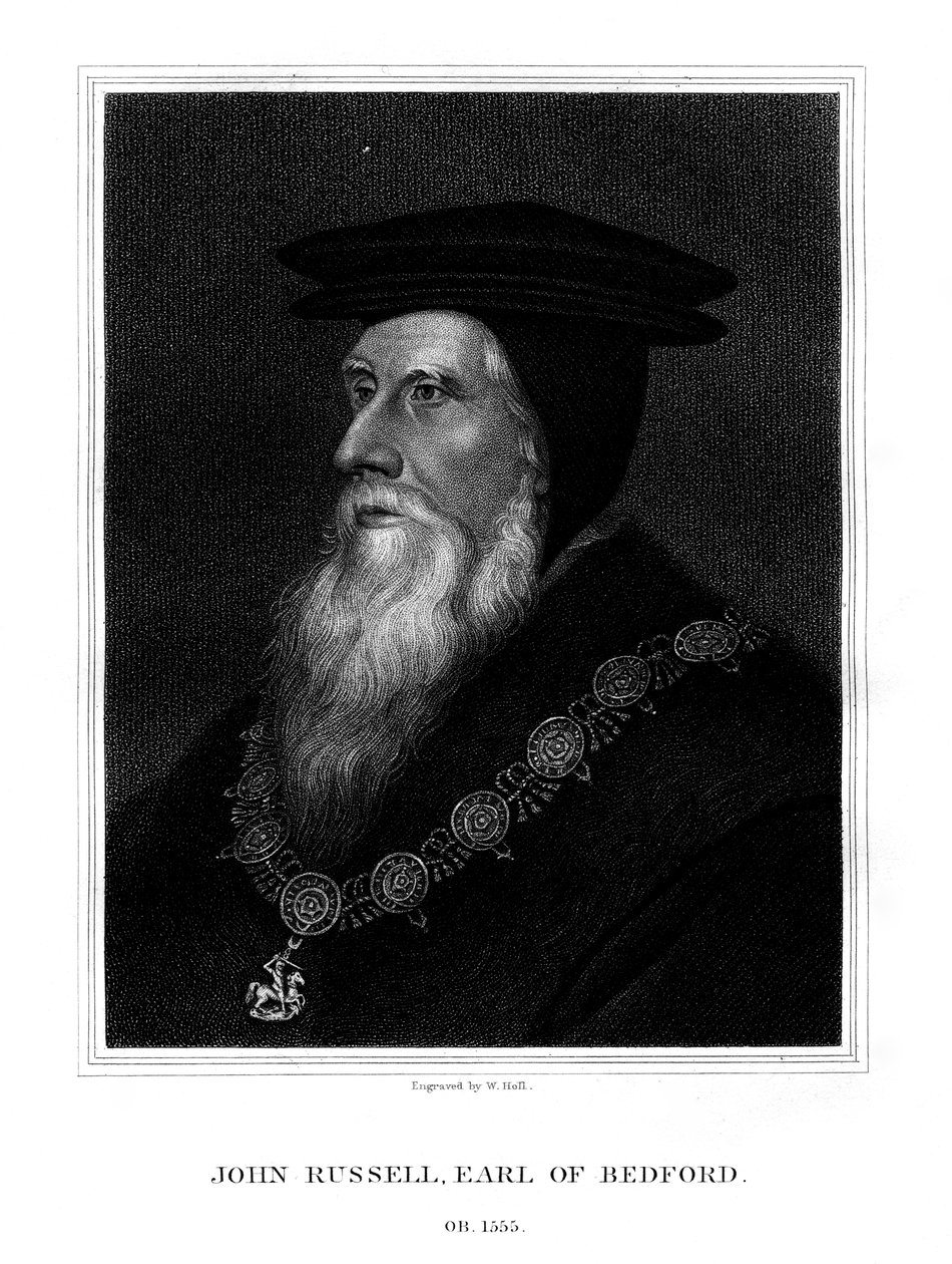 John Russell, 1:e jarl av Bedford, engelsk kunglig minister, 1825. av W. Holl
