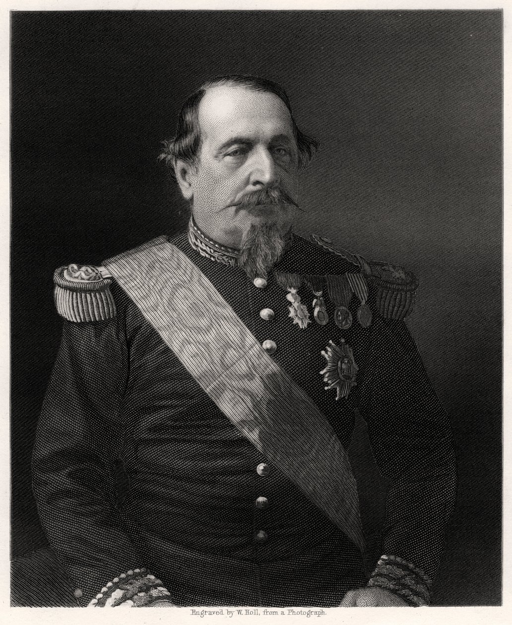 Napoleon III, Frankrikes kejsare, 1800-talet av W. Holl
