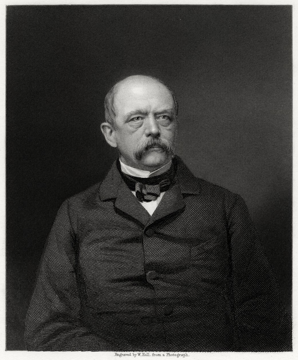 Otto von Bismarck, tysk statsman, 1800-talet av W. Holl
