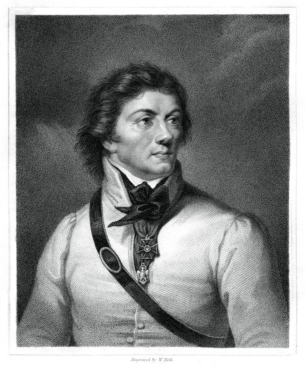 Tadeusz Kosciuszko, polsk och litauisk nationalhjälte, general och ledare, 1833 av W. Holl