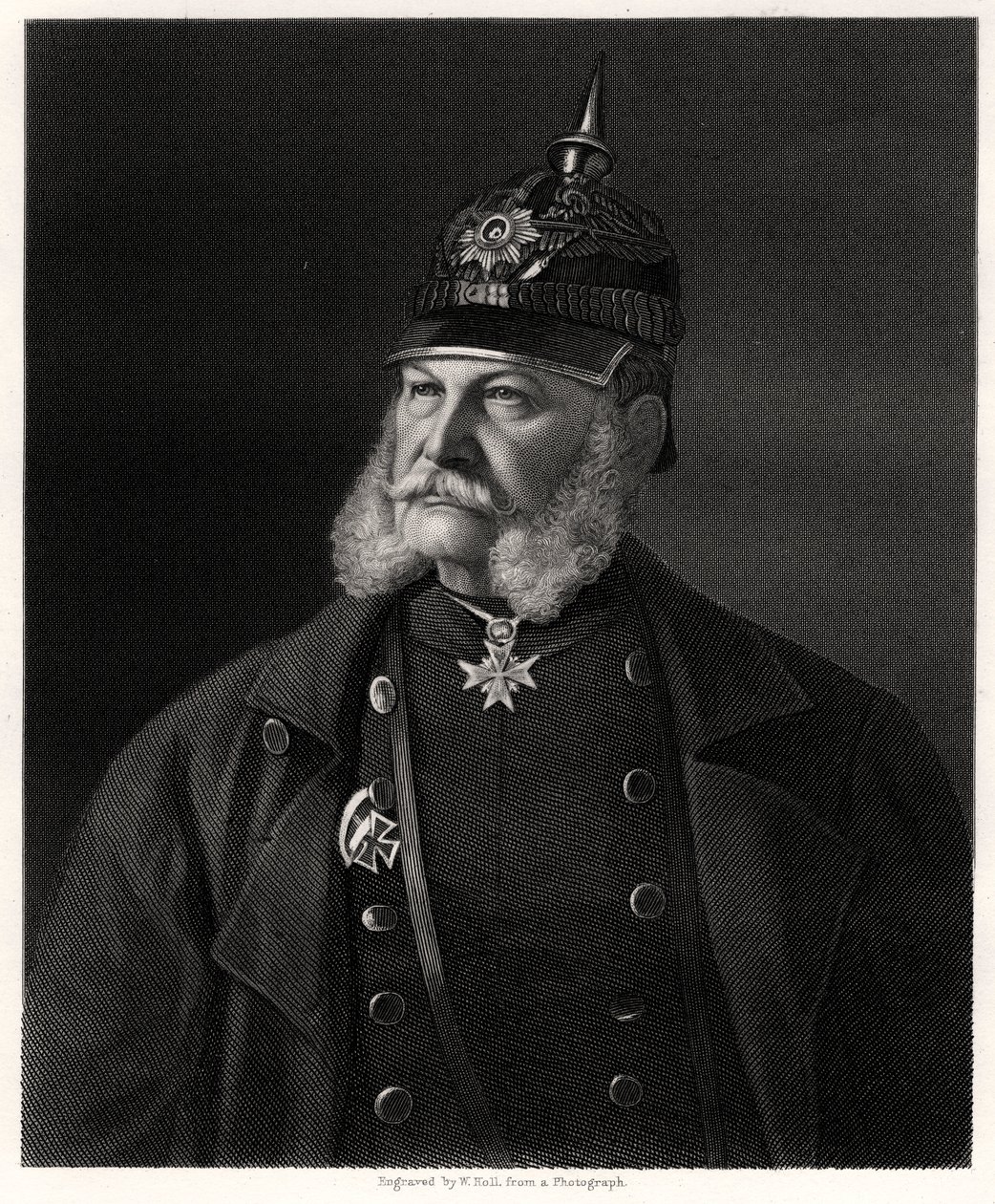 Wilhelm I, kung av Preussen och kejsare av Tyskland, 1800-talet av W. Holl