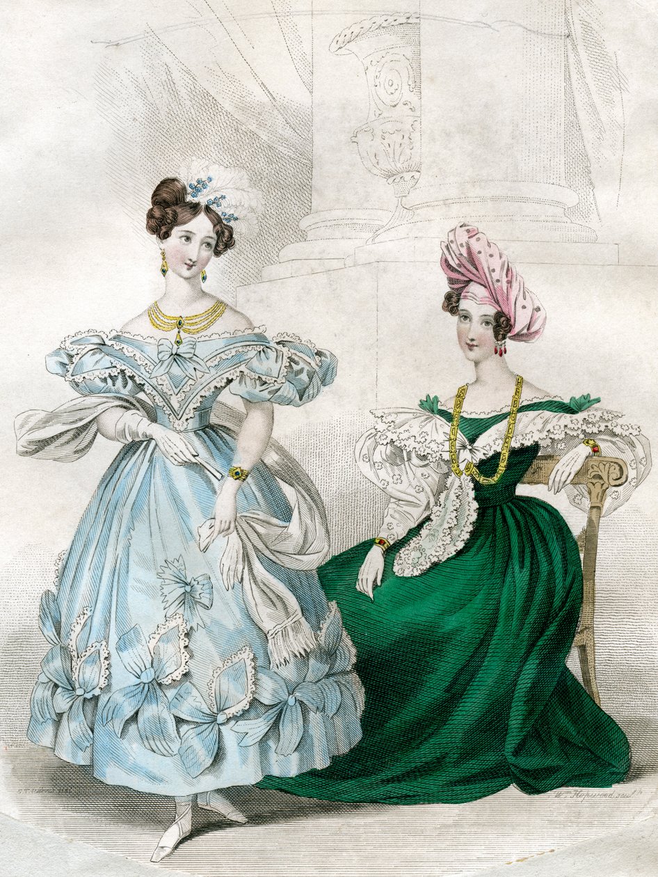 Dammode, c1830-talet av W Hopwood
