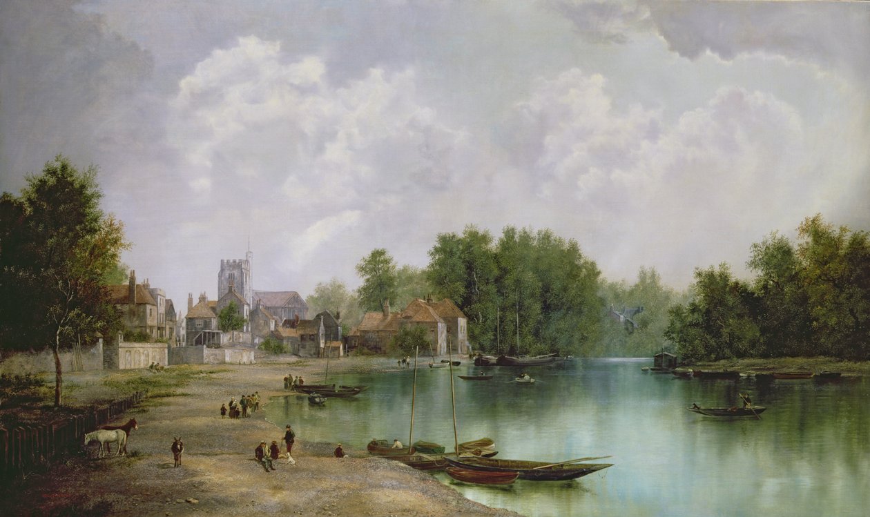 Utsikt över Twickenham av W. Howard