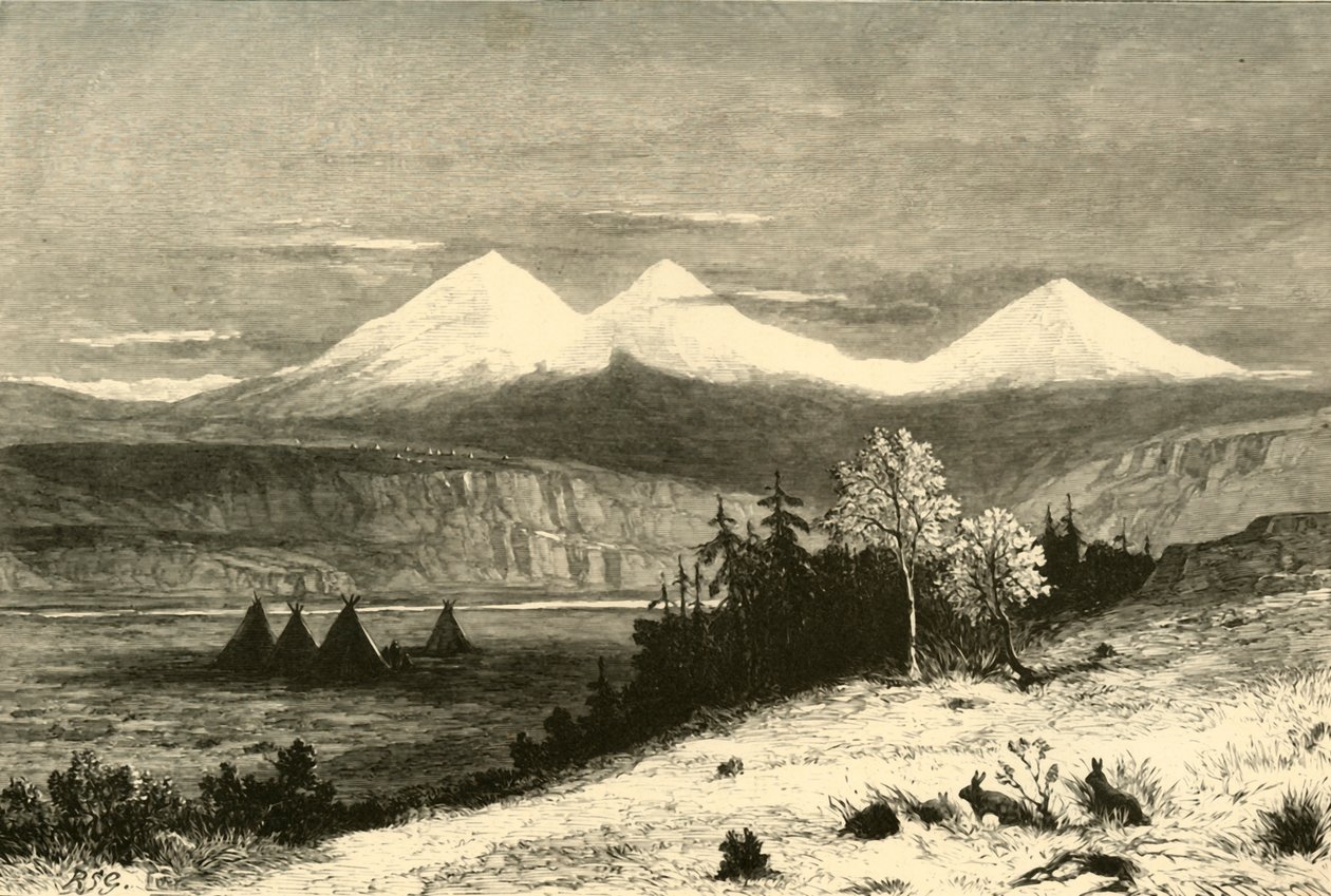 "De tre systrarna", 1872. av W. J. Linton