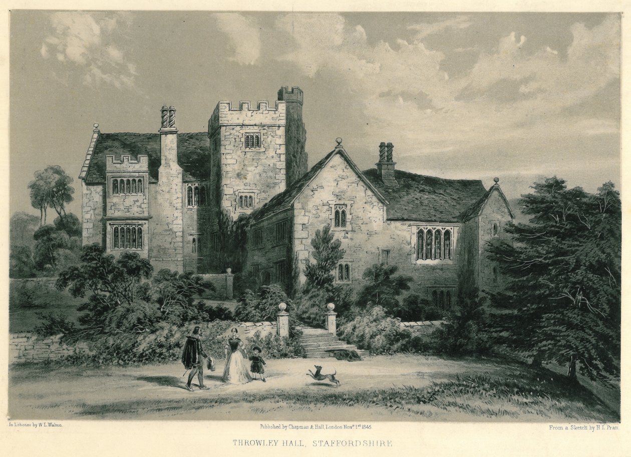 Throwley Hall av W. L Walton