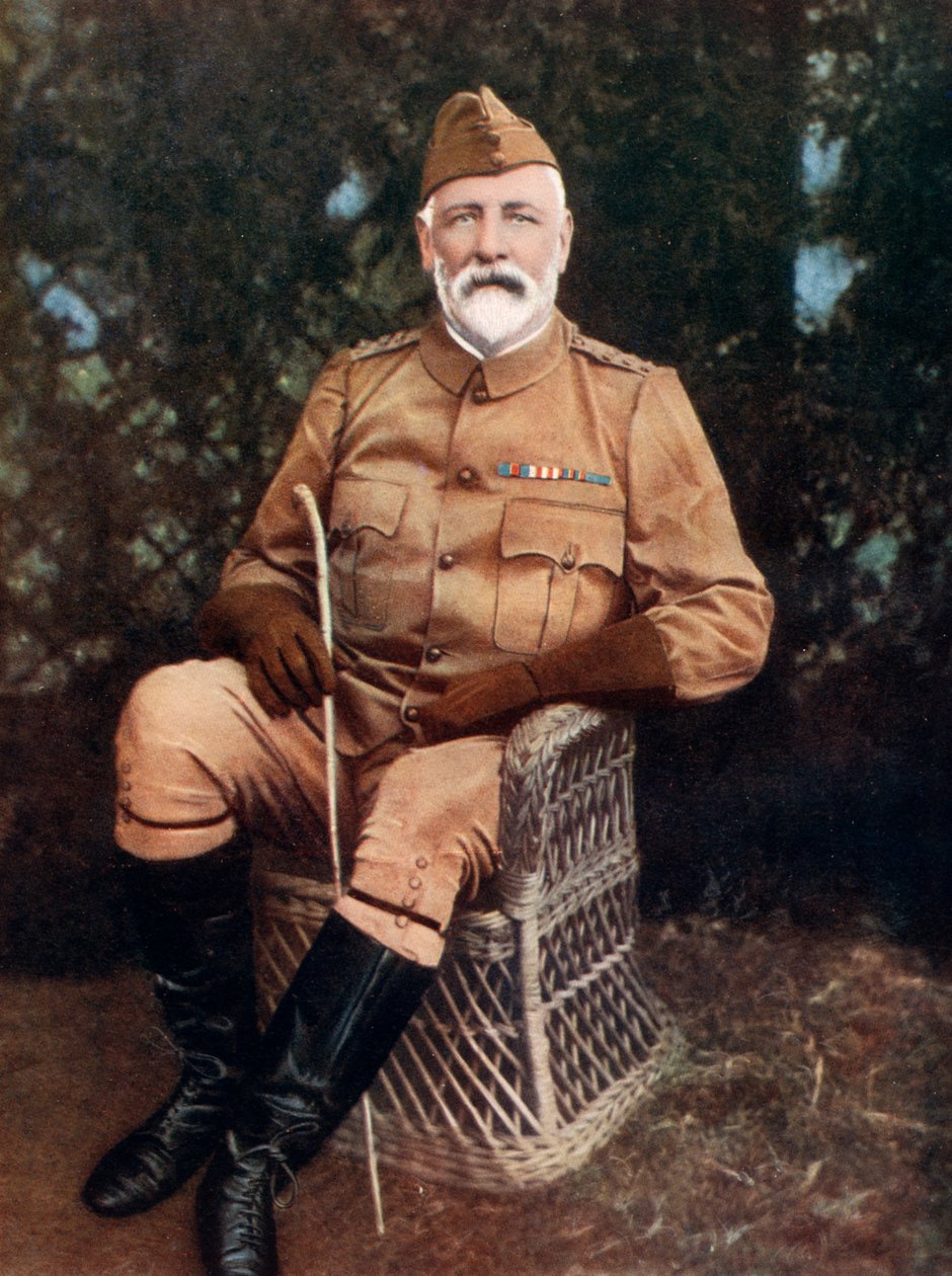 Brigadgeneral JG Dartnell, befälhavande Volunteer Brigade, Natal Field Force, 1902. av W Laws Cancy