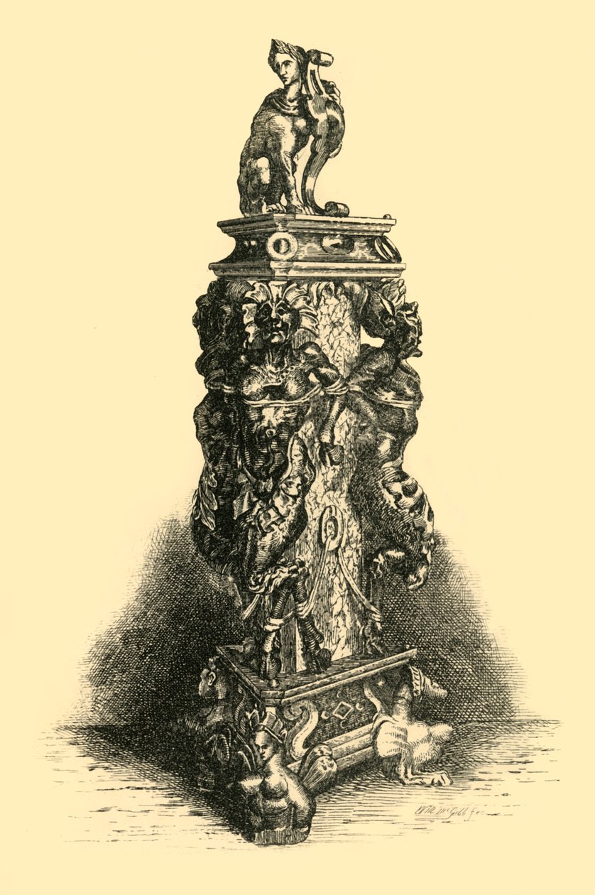 Bestickfodral, 1881. av W. M. McGill