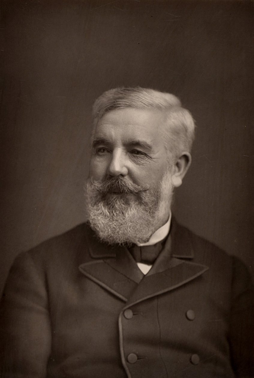 ""Sydney Henry Waterlow (1822-1906) (woodburytyp) av W. and D. (after) Downey