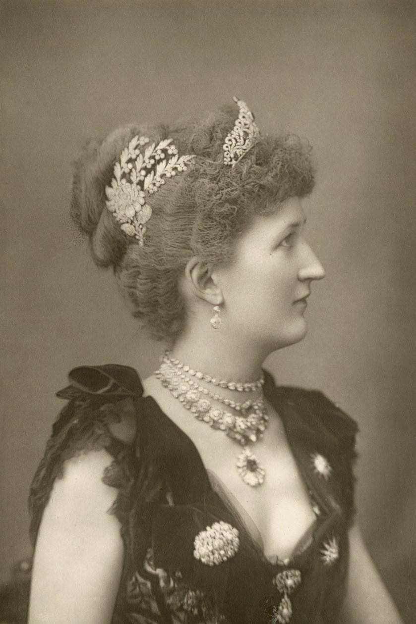 Lady Carew, hovmästare av W. and D. Downey