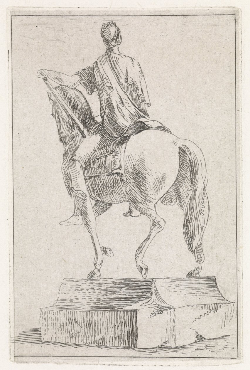 ryttarstaty av W. van Tuyll