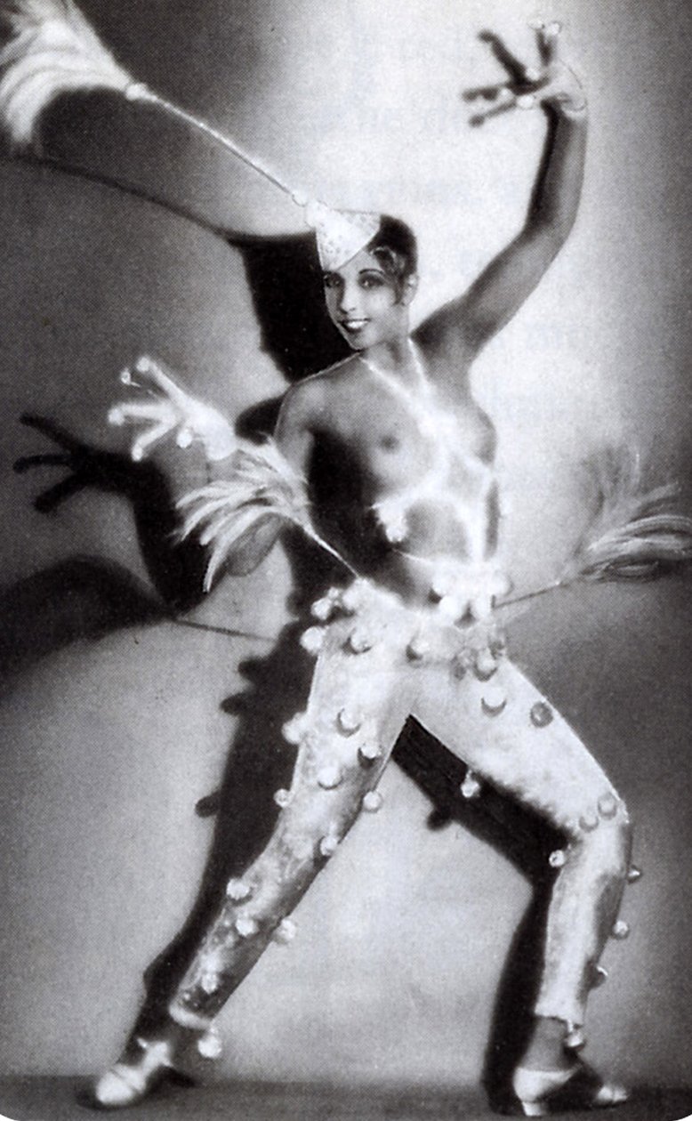 Josephine Baker ca 1927 (s/v foto) av Walery