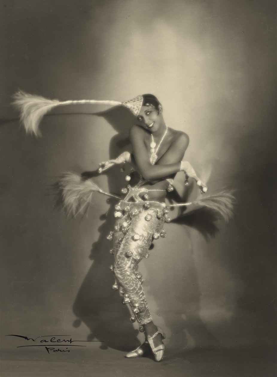 Josephine Baker, ca 1927 (silvertryck av gelatin) av Walery