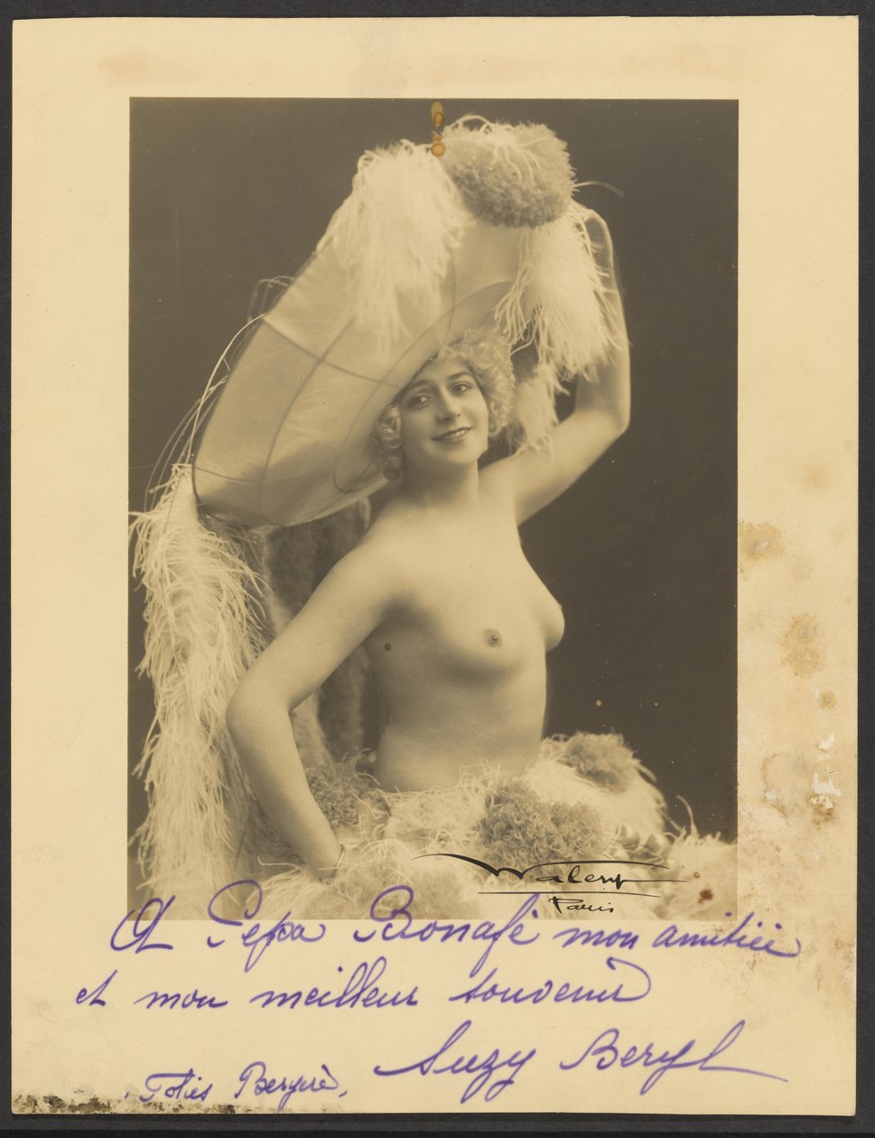 [Suzy Beryl, Folies Bergere] av Walery (Stanislaw Julian Ignacy, Count Ostrorog)