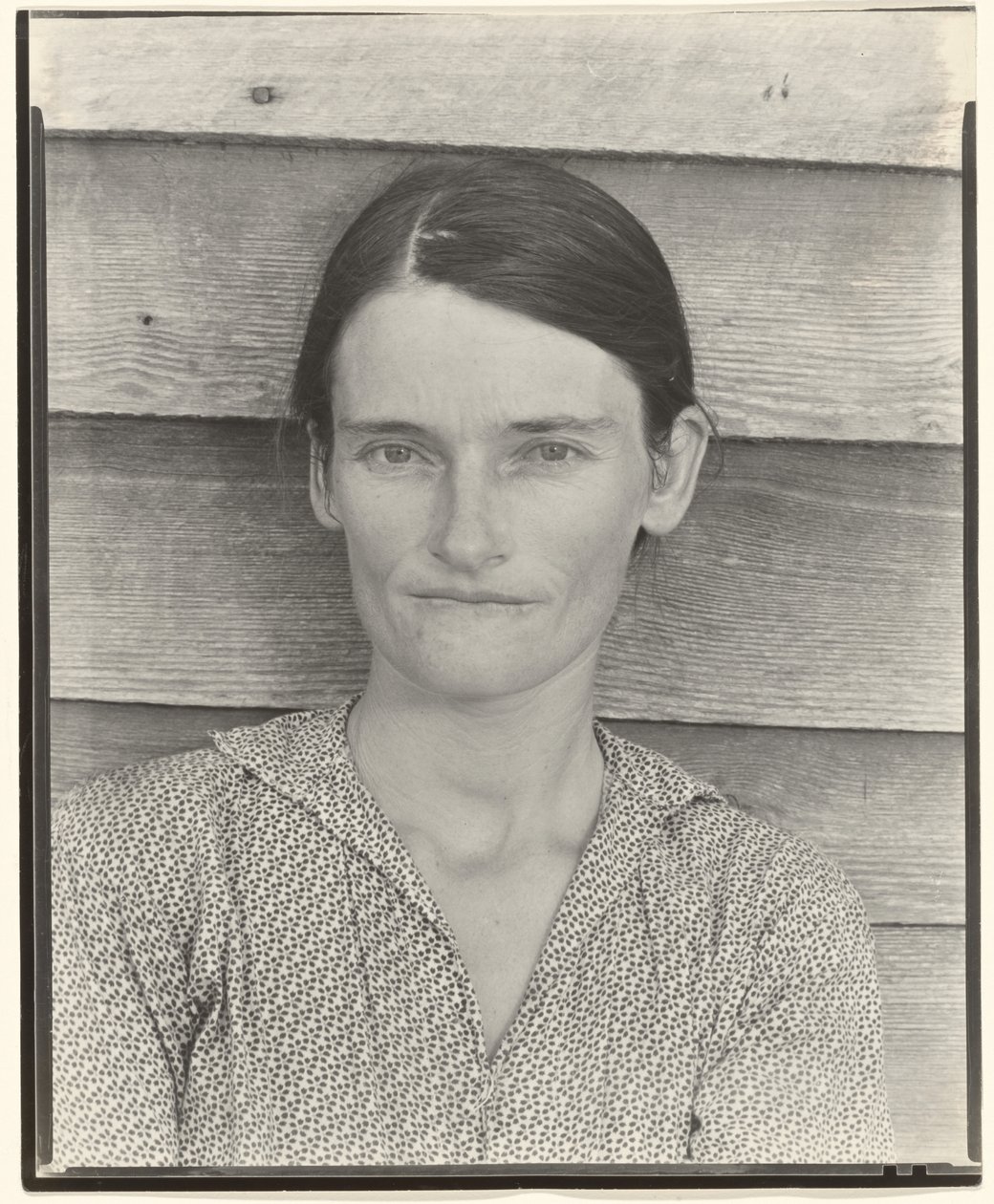 Allie Mae Burroughs, hustru till en bomullsodlare, Hale County, Alabama av Walker Evans