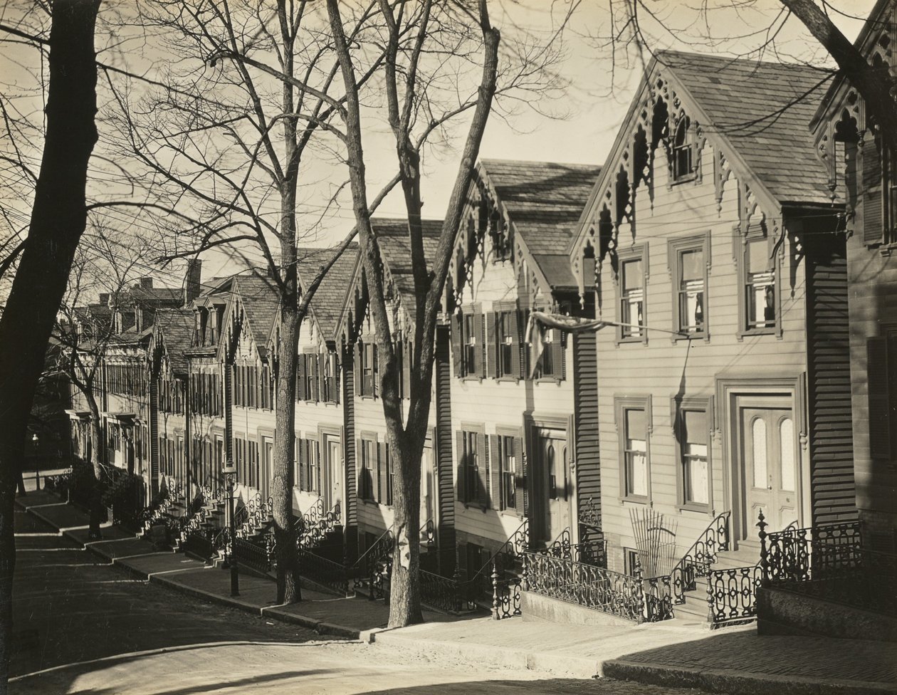 South Boston Street / Trähus, Boston av Walker Evans
