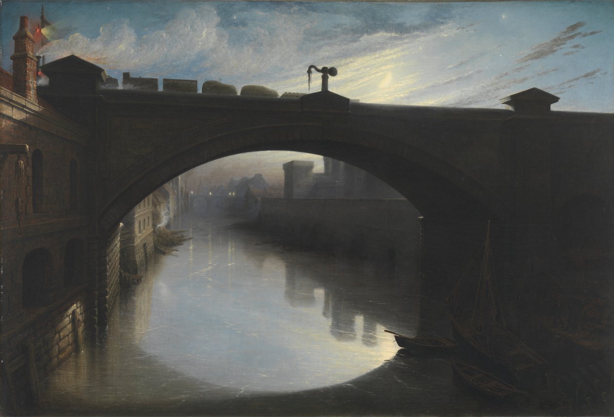 Järnvägsbron över flodvagnen, Paisley av Waller Hugh Paton