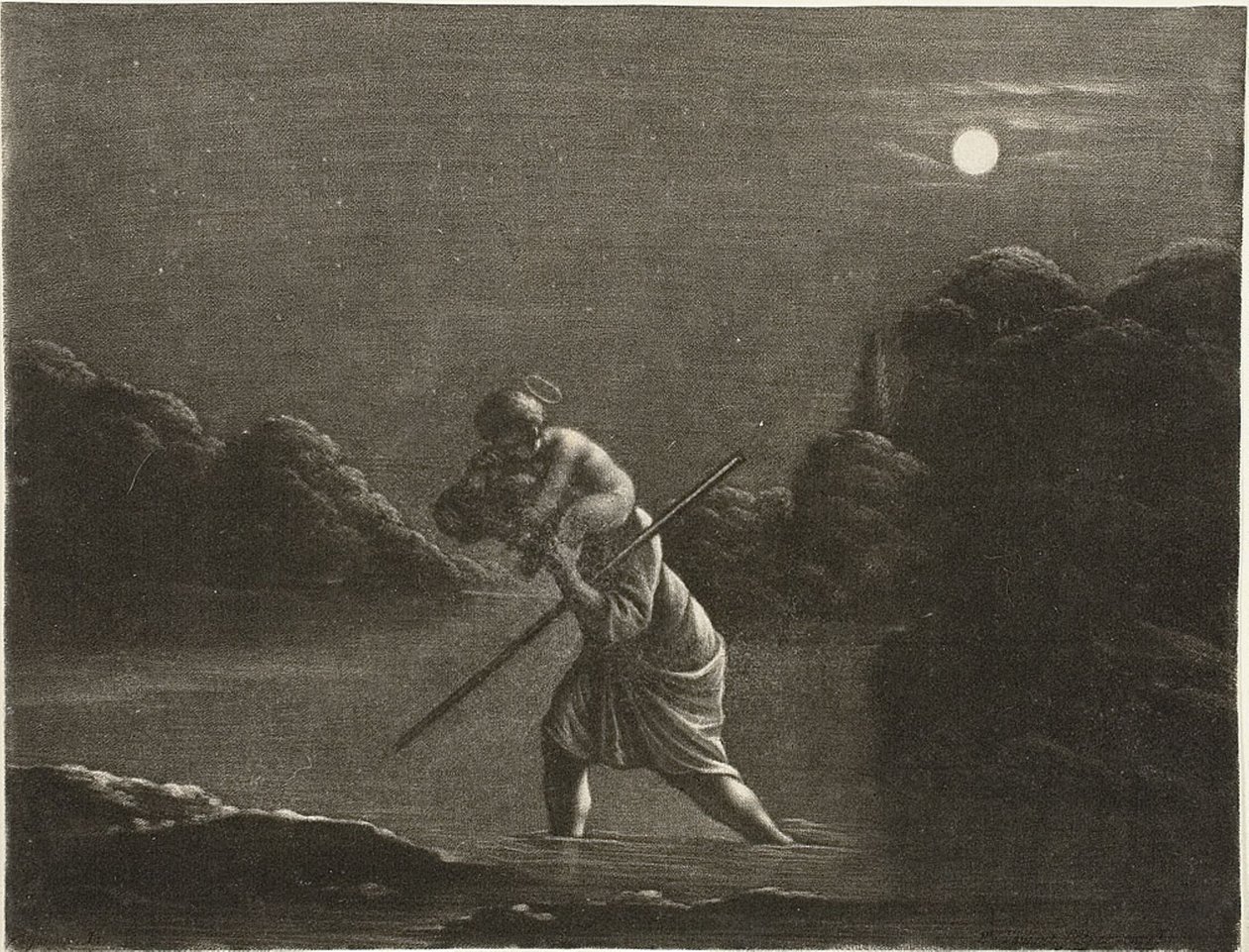 Sankt Christopher av Wallerand Vaillant