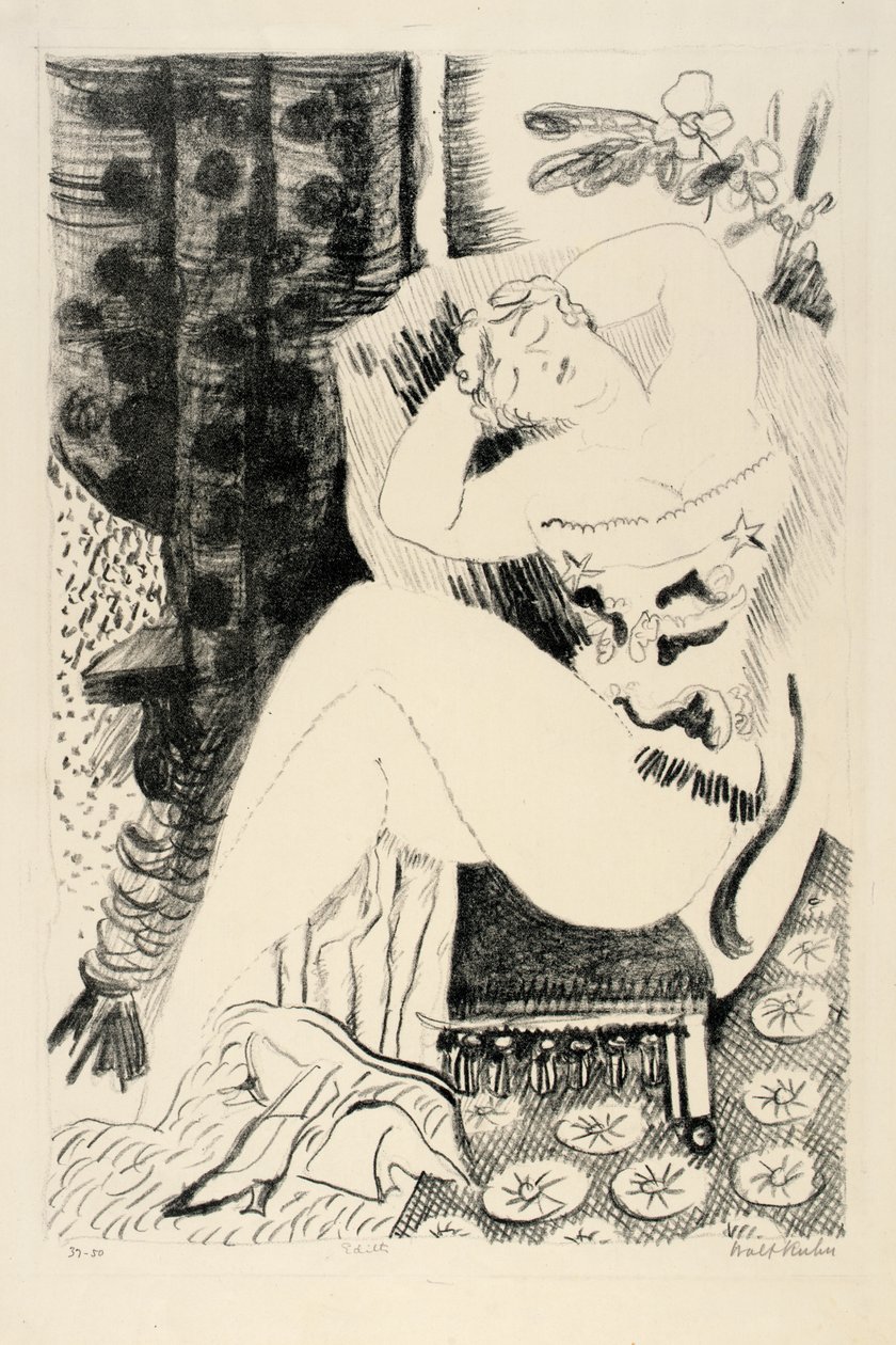 Edith av Walt Kuhn
